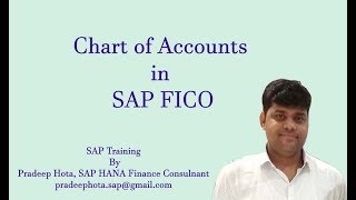 Chart of accounts in SAP FICO  SAP Chart of Accounts Structure  Types of Chart of Accounts in SAP [upl. by Arawaj]