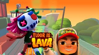 SUBWAY SURFERS 2024 FLOOR IS LAVA  PINS [upl. by Fi227]