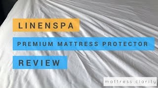 Linenspa Premium Mattress Protector  100 Waterproof [upl. by Lokin54]