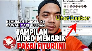 🔴Tampilan Video Menarik Pakai Fitur Ini Simak Sampai Selesai 👇tampilanvideomenarik edukasi vod [upl. by Adnalram]