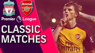 Liverpool v Arsenal  Premier League Classic Match  042109  NBC Sports [upl. by Phelps]