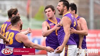 EDFL 2017  Coburg Districts v Jacana Grand Final Highlights [upl. by Ellivnarg]