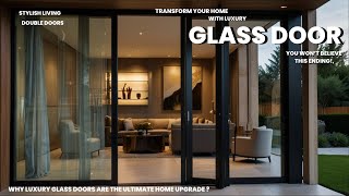 Frameless Entry  Transform Your Home with Luxury Glass Doors  Stylish Living [upl. by Assilanna917]