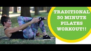 Pilates Traditional 30 Minute Workout [upl. by Zolner]