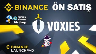 Binance Launchpad Voxies  Binance Ön Satış VOXEL Token Nasıl Alınır [upl. by Publius]