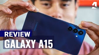 Samsung Galaxy A15 4G review [upl. by Natam]