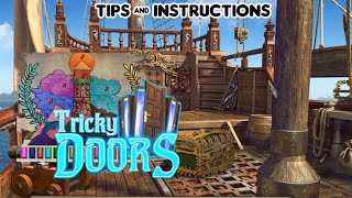 Tricky Doors Level 17 Ship Walkthrough Gameplay [upl. by Tekla]