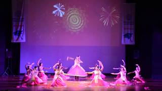 KARAN GANGANI PRESENTS HOLI KATHAK DANCE  CONVOCATION OF IGCIC MAURITIUS [upl. by Atwater]