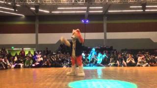 FC 2014 Fursuit Dance Competition  Opening Dance w Valentine amp Phor [upl. by Noryahs942]