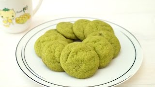 Matcha Cookies 抹茶クッキー [upl. by Mihe]