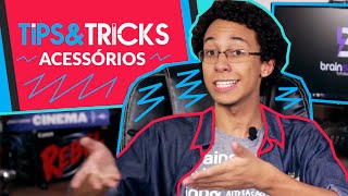 ACESSÓRIOS para EDIÇÃO DE VÍDEO  TIPSampTRICKS 02 [upl. by Crawley]