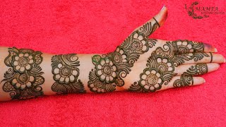 New Beautiful Bangle Style Mehndi Design 2021  Mamta Mehndi Design [upl. by Areip]