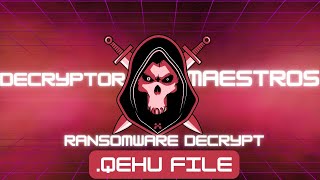 QEHU Virus File Qehu Ransomware Removal amp Decrypt Qehu Files [upl. by Solorac52]