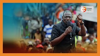 Rais Ruto ameendelea na ziara yake Muranga na Nyeri [upl. by Ahsieym279]