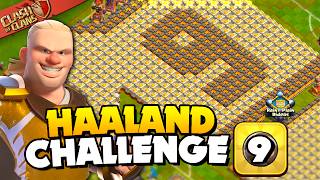 Easily 3 Star Noble Number 9  Haaland Challenge 9 Clash of Clans [upl. by Maggie]