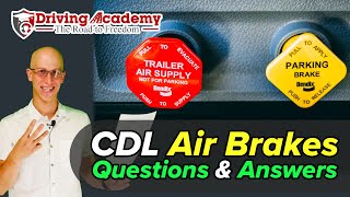 CDL Air Brakes Test 2024 MOST Common Questions and Answers [upl. by Atik]