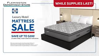 Flemington Department Store Luxury Hotel Mattress Sale [upl. by Pooley]