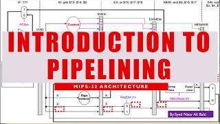 Pipelining 02 Pipelining technical details in MIPS32 [upl. by Veradis]