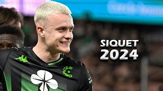 HUGO SIQUET  Amazing Defensive Skills amp Goals  2024  Cercle Brugge HD [upl. by Notanhoj]