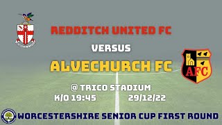 WSC Redditch United vs Alvechurch 291222 [upl. by Yhpos]