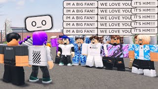 I Accidentally Got FAMOUS Bodyguard SHOOTS FANS Roblox [upl. by Aloisius]