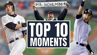 Top 10 Yankees WalkOff Home Runs From The 21st Century [upl. by Alistair]