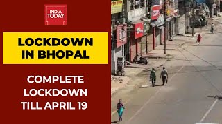 Madhya Pradesh Covid Crisis Complete Seven Day Lockdown In Bhopal Till April 19 [upl. by Yknip]