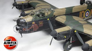 Airfix 172 Avro Lancaster BIII [upl. by Wolfgram]