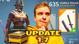 Shadow Fight 3 Update 17 Review LEGENDARY CHEST CHAPTER 3 NEW STORE I Got A VERY WEIRD WEAPON [upl. by Cotsen]