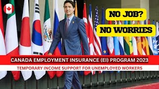 Canada Employment Insurance EI Program 2023 And Eligibility Criteria  canadaimmigration [upl. by Namzed]