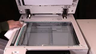 Xerox® AltaLink® C8070 Family Cleaning the CVT Glass No Audio [upl. by Tymes]