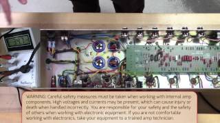 How to Bias Your Amp Using the Tube Amp Doctor BiasMaster [upl. by Onra]