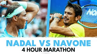 Rafael Nadal vs Mariano Navone In 4 HOUR MARATHON  Bastad 2024 Highlights [upl. by Attelrahs]