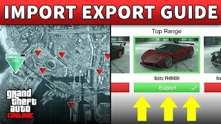 GTA 5 IMPORTEXPORT DLC  IMPORTING RARE EXOTIC amp SPECIAL SUPERCARS GTA 5 ImportExport Update [upl. by Becket343]