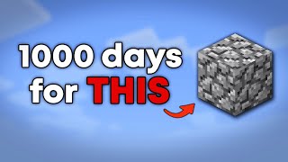 I Spent 1000 Days Getting Cobblestone in Minecrafts Most Complicated Modpack [upl. by Benji]