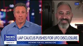 Jeremy Corbell discusses UAP transparency with Chris Cuomo [upl. by Cristen]