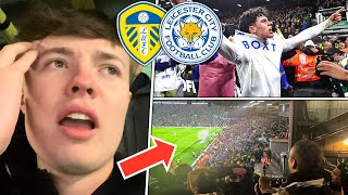 Elland Road ERUPTS As Leeds BEAT Leicester  Leeds Limbs  Leeds United 31 Leicester Matchday Vlog [upl. by Adaven]