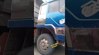 MITSUBISHI FUSO DUMP TRUCK SOUND LIKE SCANIA V8 TRUCK shorts [upl. by Alcina]