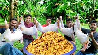 5 FULL GOAT BIRYANI  Layered Mutton Biryani Recipe  Cooking Skill [upl. by Pederson]