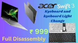 acer Swift 3 Keyboard Replacement  acer Swift 3 Keyboard Light Replacement  acer swift 3 sf31455g [upl. by Ahseat]