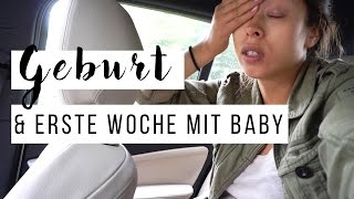 ES GEHT LOS Unsere Geburt amp erste Woche mit Baby  Eileena Ley [upl. by Lerim]