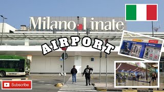 LINATE AIRPORT  MILAN ITALY [upl. by Enehs989]