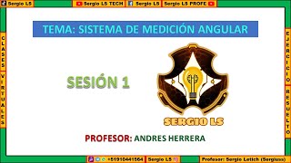 TRIGONOMETRIA  SISTEMA DE MEDICION ANGULAR [upl. by Dorris117]