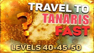 Travel FAST To Tanaris  Where To Level At 40 45 50 Warmane WoW ClassicWotlk GuideTutorial [upl. by Thaddaus726]