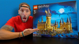 COSTRUISCO IL CASTELLO LEGO GIGANTE DI HARRY POTTER [upl. by Aner179]