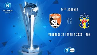 26e journée  Laval  Dunkerque I National FFF 20192020 [upl. by Fitton]