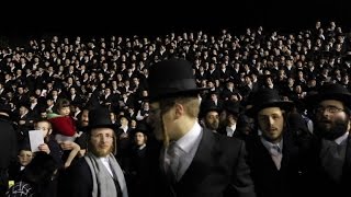 Thousands of Orthodox Jews celebrate Lag BaOmer festival [upl. by Aneroc]