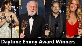 Daytime Emmy Awards 2024 All Winner Name amp List [upl. by Dareen]