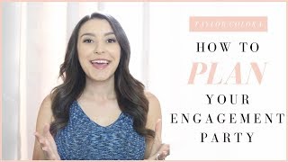 How to Plan an Engagement Party [upl. by Angelika]