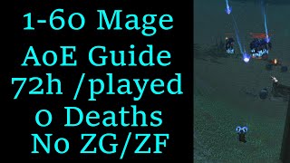 Classic WoW AoE Mage Leveling Alliance guide  160 [upl. by Oliver]